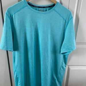 Men’s Blue Dry Fit Workout Shirt